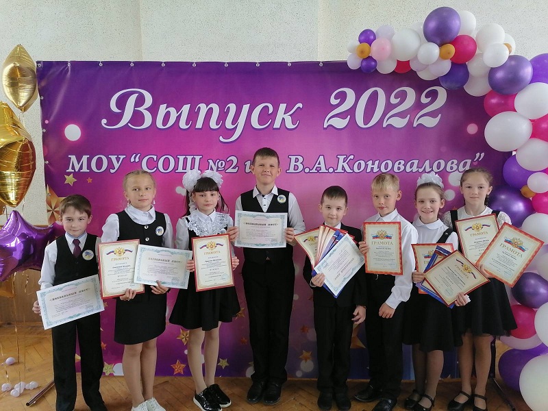 Учащиеся начальной школы - победители и призеры конкурсов и олимпиад.