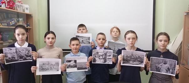  В нашей школе прошли мероприятия, посвященные Дню разгрома советскими войсками немецко-фашистских войск в Сталинградской битве.